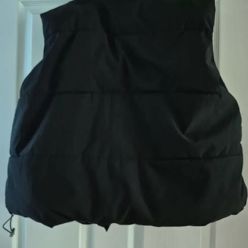 [BUNJANG] Black Winter Vest & Short Padded Jacket Bundle / 빅사이즈 겨울 조끼&숏패딩 두벌 일괄