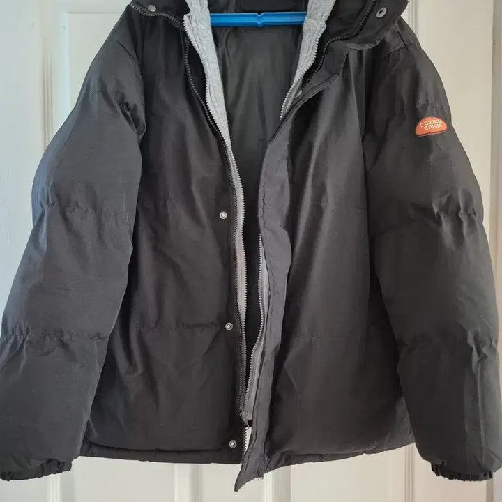 [BUNJANG] Black Winter Vest & Short Padded Jacket Bundle / 빅사이즈 겨울 조끼&숏패딩 두벌 일괄