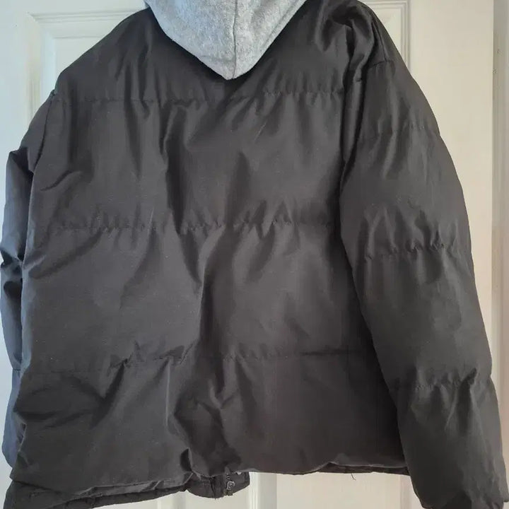 [BUNJANG] Black Winter Vest & Short Padded Jacket Bundle / 빅사이즈 겨울 조끼&숏패딩 두벌 일괄