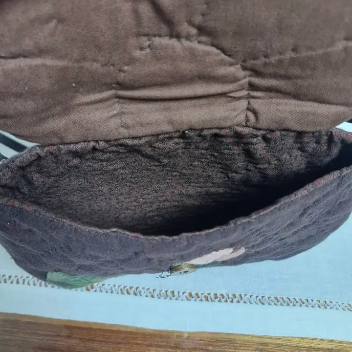 [BUNJANG] Handmade Quilt Crossbody Bag / 퀼트  핸드메이드 고급 크로스.새상품