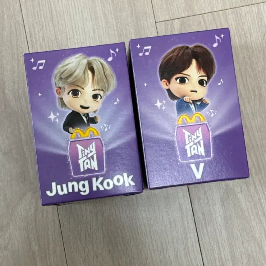 [BUNJANG] McDonald's BTS Jungkook & V TinyTAN Figure / [미개봉] 맥도날드 방탄 티니탄 피규어 정국 뷔