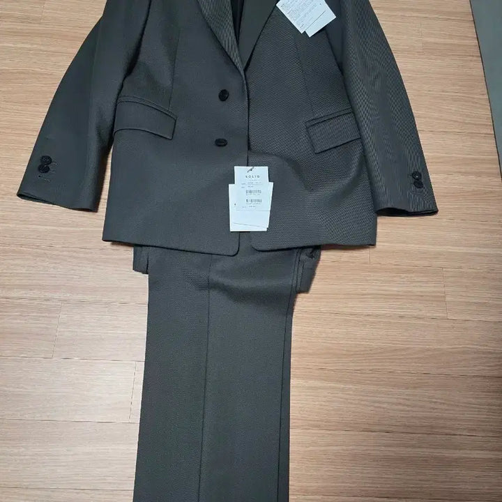 [BUNJANG] Solid Homme Twill Fabric Set Up (Size 95) / 솔리드 옴므 / 트윌원단 셋업 / 95