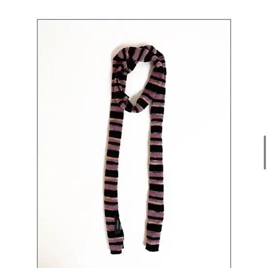 [BUNJANG] TXT Vintage Stripe Knit Muffler / 쿠키시 Vintage Stripe Knit Muffler