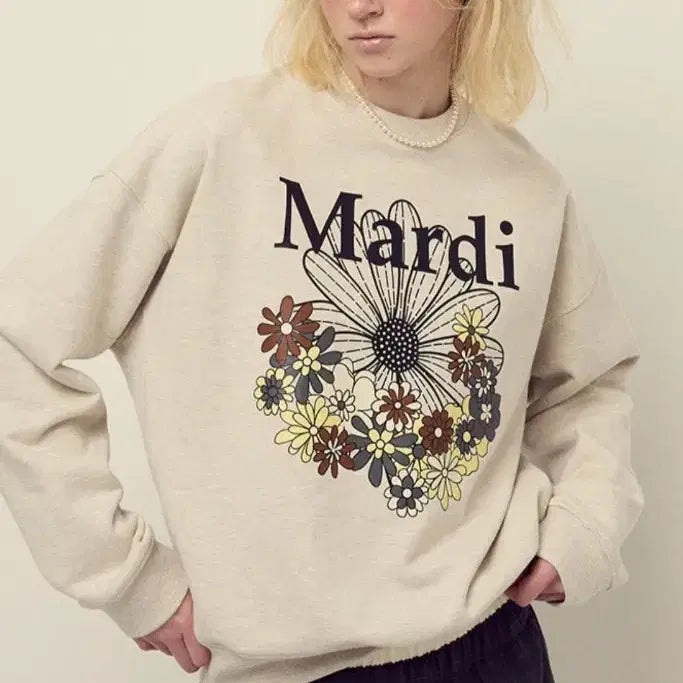[BUNJANG] Mardi Mercredi Sweatshirt / 마르디메크르디 스웻셔츠