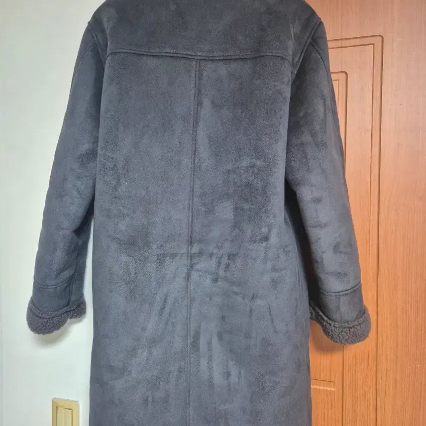 [BUNJANG] ZIO SONGZIO Suede Long Mustang Coat / 지오송지오 스웨이드 롱무스탕