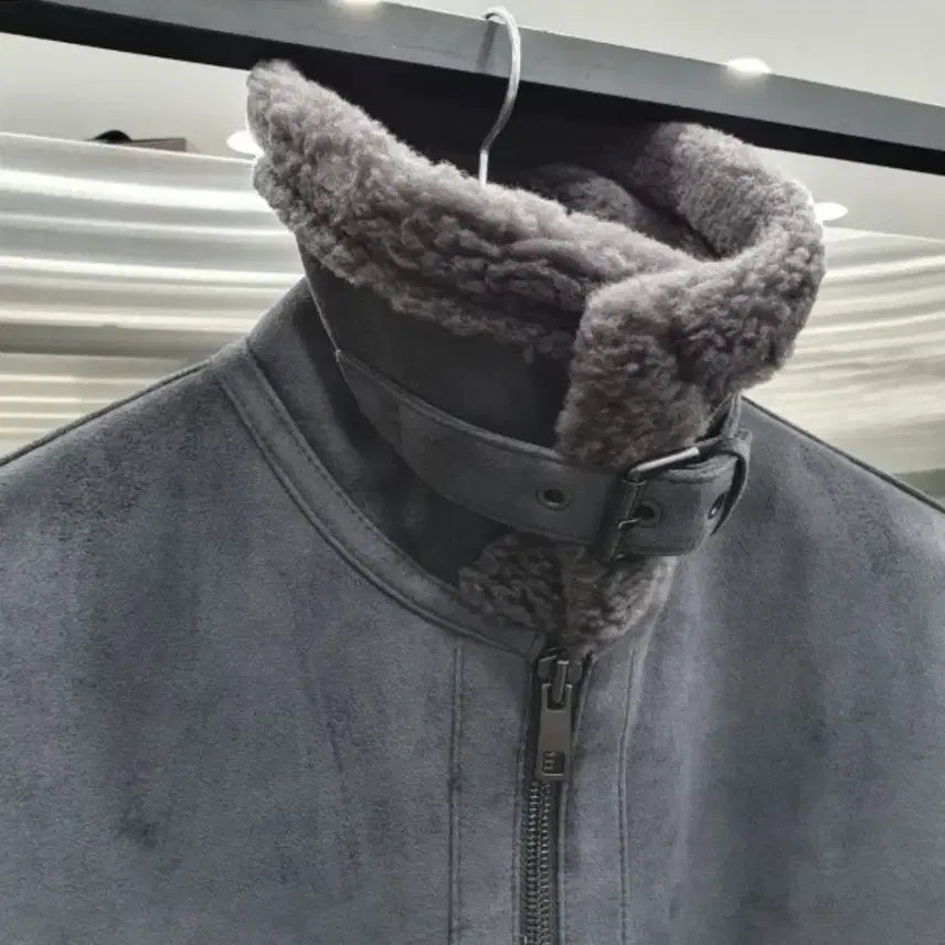 [BUNJANG] ZIO SONGZIO Suede Long Mustang Coat / 지오송지오 스웨이드 롱무스탕
