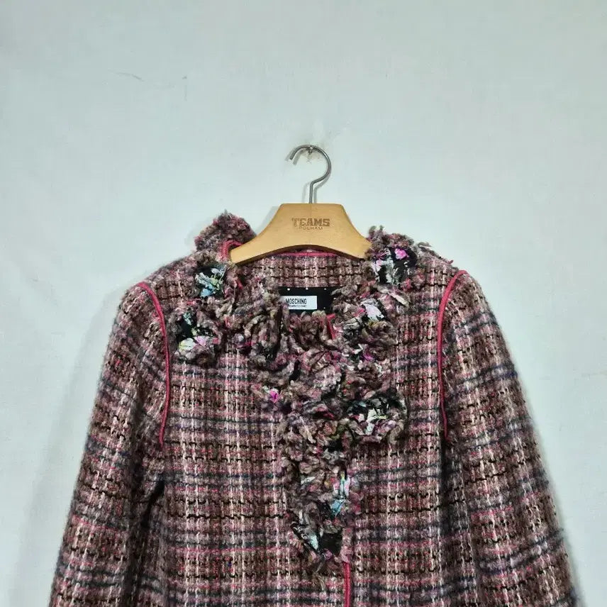 [BUNJANG] Moschino Tweed Jacket / 모스키노 참앤시크 트위드 자켓