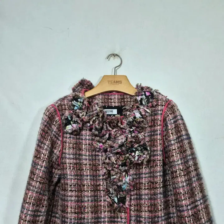 [BUNJANG] Moschino Tweed Jacket / 모스키노 참앤시크 트위드 자켓