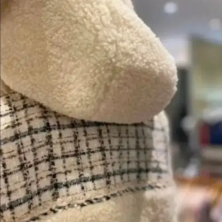 [BUNJANG] O!Z Second Boucle Tweed Jacket / 오즈세컨 볼록 뽀글이트위드점퍼55