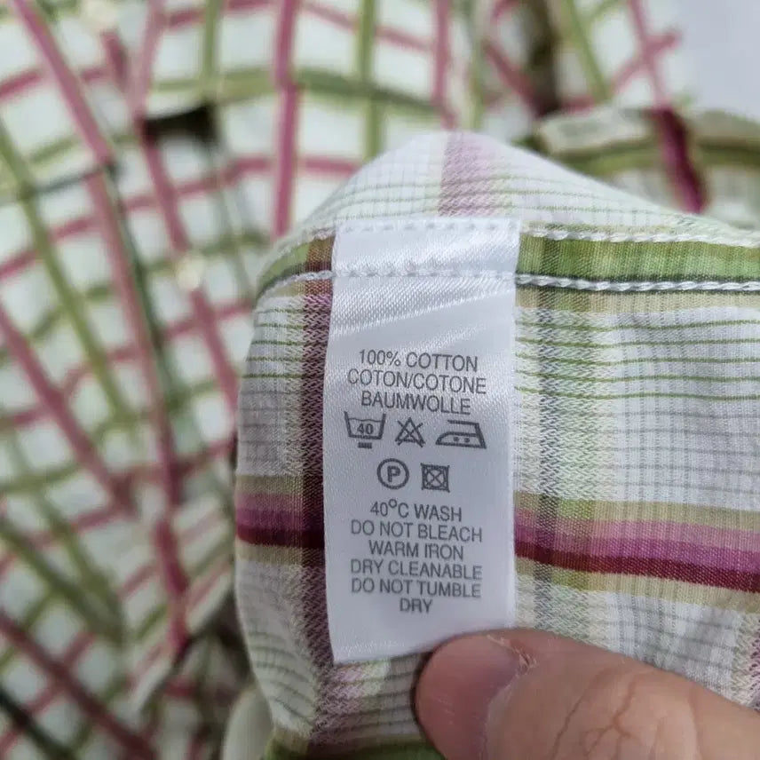 [BUNJANG] Paul Smith Men's Shirt S - Check Pattern / 폴스미스 간절기 남방 남Sㅡ0204