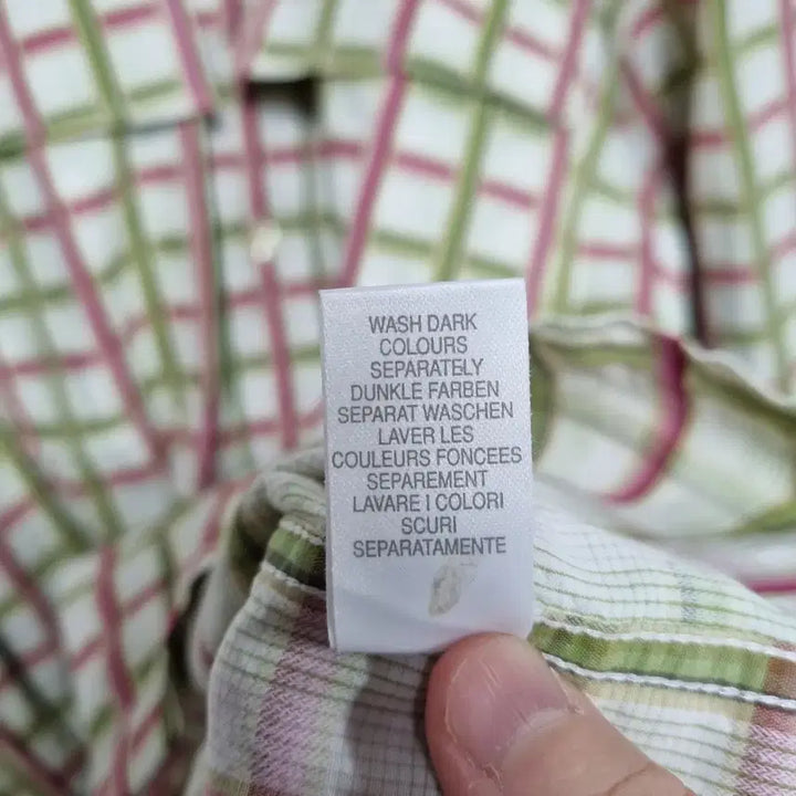 [BUNJANG] Paul Smith Men's Shirt S - Check Pattern / 폴스미스 간절기 남방 남Sㅡ0204