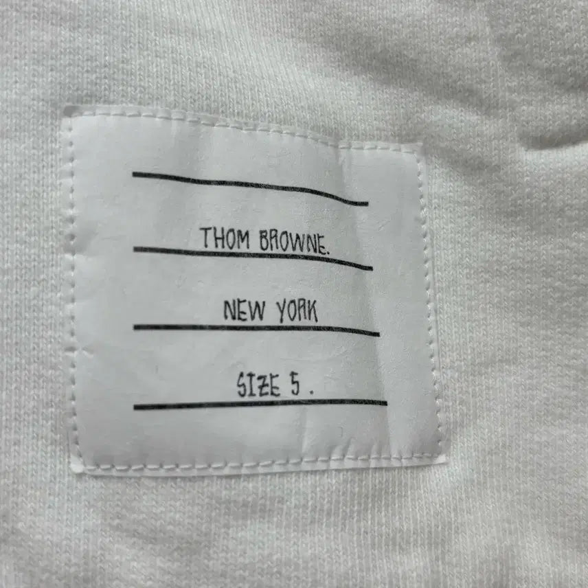 [BUNJANG] Thom Browne Hooded Zip-up (Size 5) / [5]톰브라운 백삼선 후드집업
