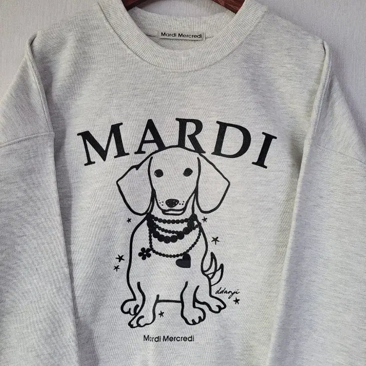 [BUNJANG] Mardi Mercredi Sweatshirt / 마르디메크르디 스웻셔츠