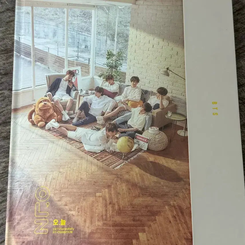 방탄소년단 오,늘 전시회 포토북 도록 인화사진O