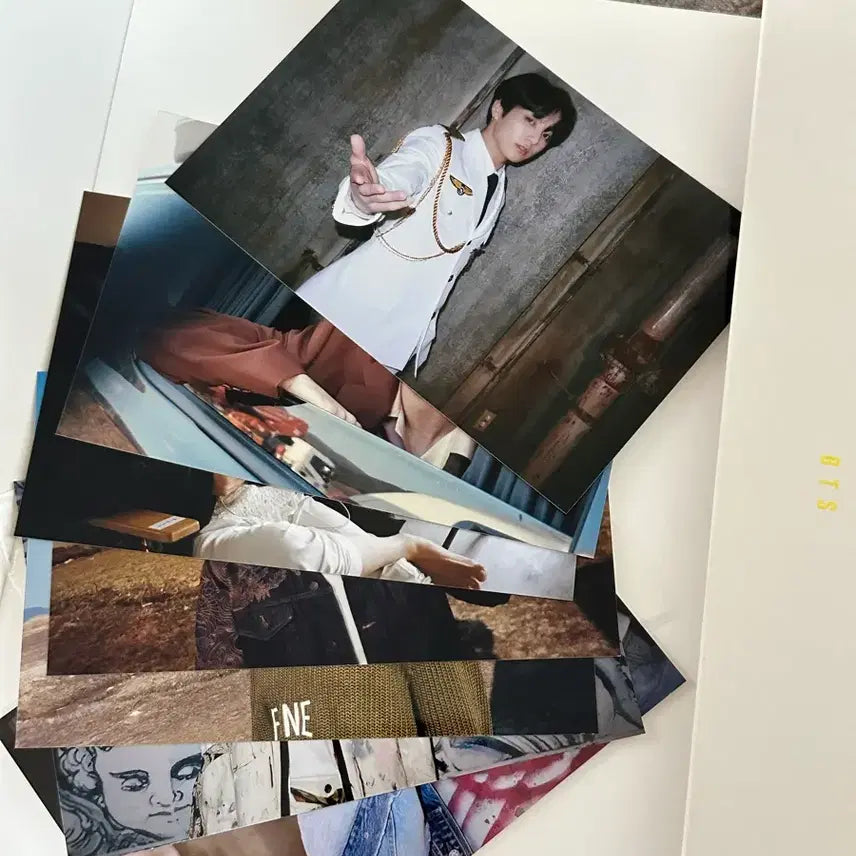 방탄소년단 오,늘 전시회 포토북 도록 인화사진O