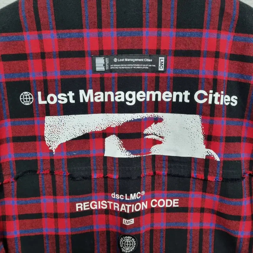 [BUNJANG] LMC Checkered Shirt Men's Size 1 / ㅡLMC 간절기 체크셔츠 남1ㅡ0204