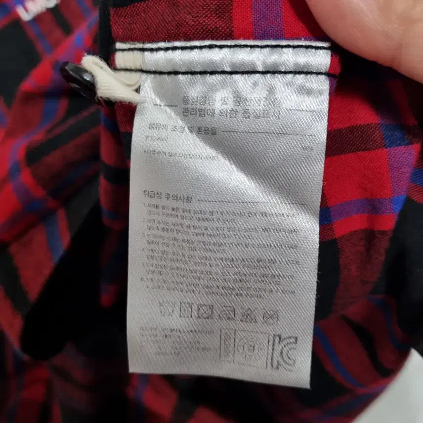 [BUNJANG] LMC Checkered Shirt Men's Size 1 / ㅡLMC 간절기 체크셔츠 남1ㅡ0204