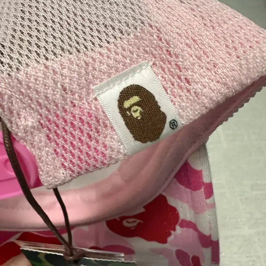 [BUNJANG] BAPE ABC Camo Pink Trucker Cap / 베이프 abc카모 핑크 트러커캡