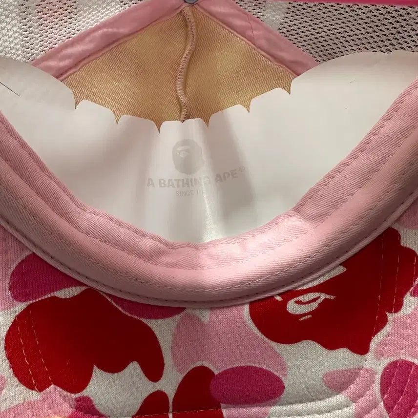[BUNJANG] BAPE ABC Camo Pink Trucker Cap / 베이프 abc카모 핑크 트러커캡