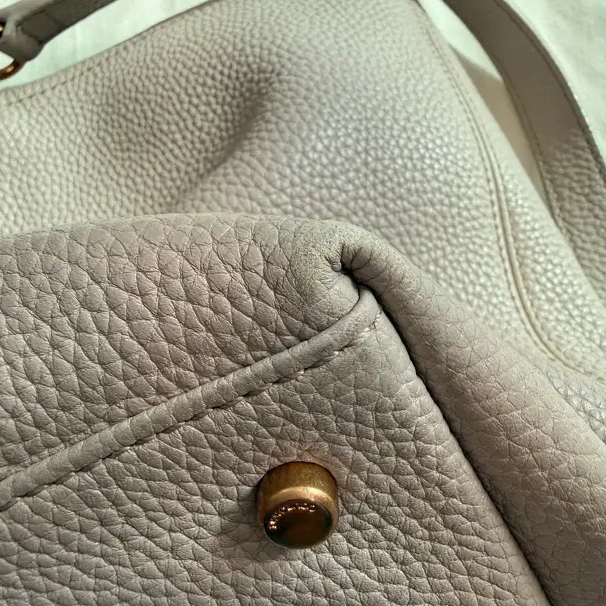 [BUNJANG] Couronne Leather Tote Shoulder Bag / 쿠론 소가죽 토트 숄더백