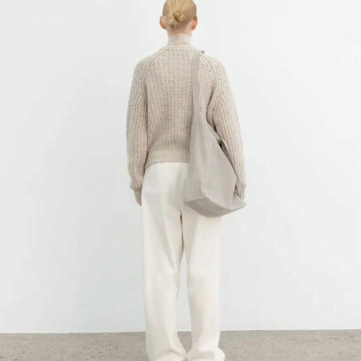 [BUNJANG] LFM 2-Way Shopper Bag Light Gray / LFM 2-Way Shopper Bag Light Gray