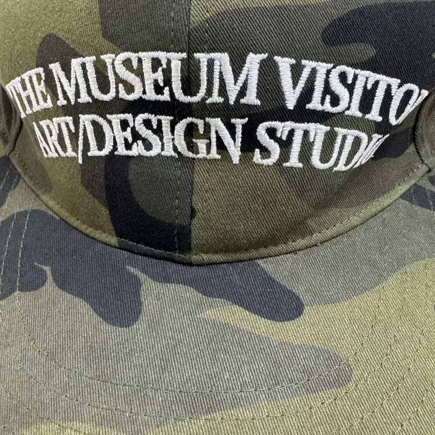 [BUNJANG] Museum Visitor Camo Ball Cap / 뮤지엄 비지터 카모 볼캡