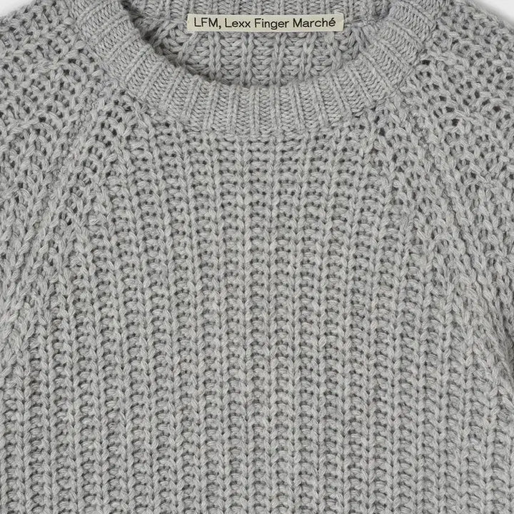 [BUNJANG] Handmade Round Neck Sweater / LFM Handmade Round Neck Sweater