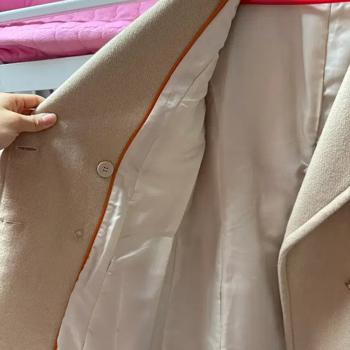 [BUNJANG] Roem Beige Half Coat / 로엠 베이지 코트