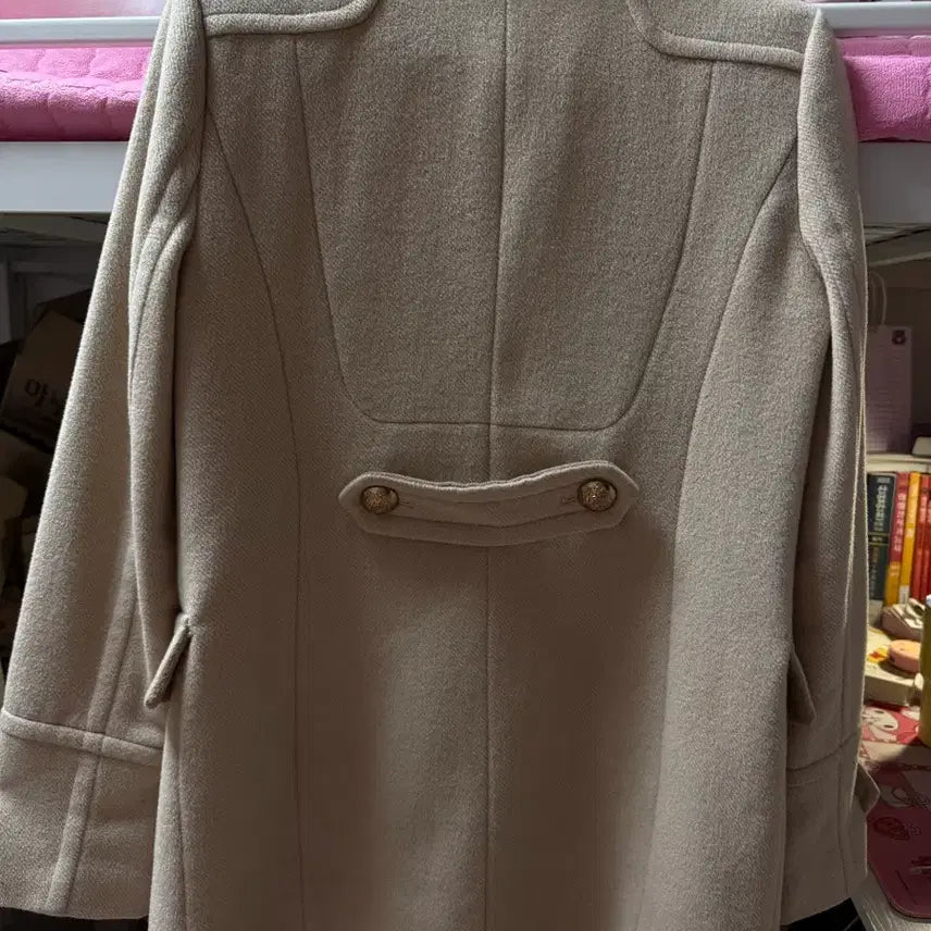 [BUNJANG] Roem Beige Half Coat / 로엠 베이지 코트