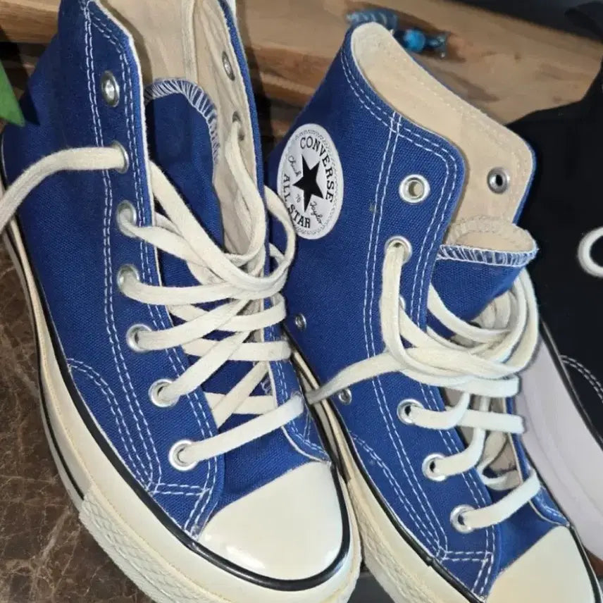 [BUNJANG] Converse Chuck 70 High Rush Blue Sneakers / 컨버스 척 70 하이 러쉬 블루 235