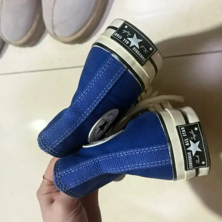[BUNJANG] Converse Chuck 70 High Rush Blue Sneakers / 컨버스 척 70 하이 러쉬 블루 235