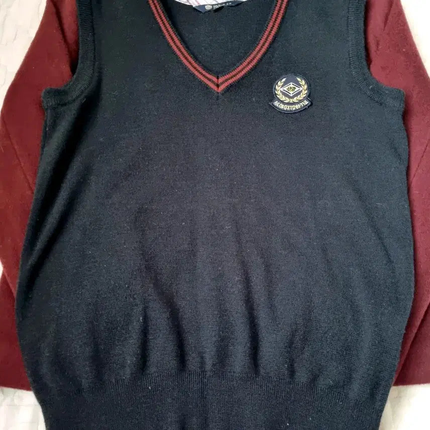 [BUNJANG] Shinyang Middle School Uniform Jacket, Vest, Skirt Set / 신양중학교 교복