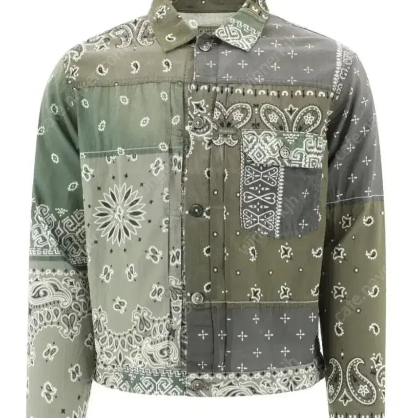 [BUNJANG] KAPITAL Bandana Jacket (Size 4) / KAPITAL 캐피탈 반다나 자켓 4사이즈