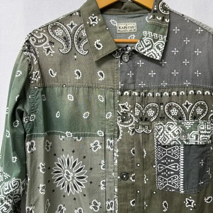 [BUNJANG] KAPITAL Bandana Jacket (Size 4) / KAPITAL 캐피탈 반다나 자켓 4사이즈