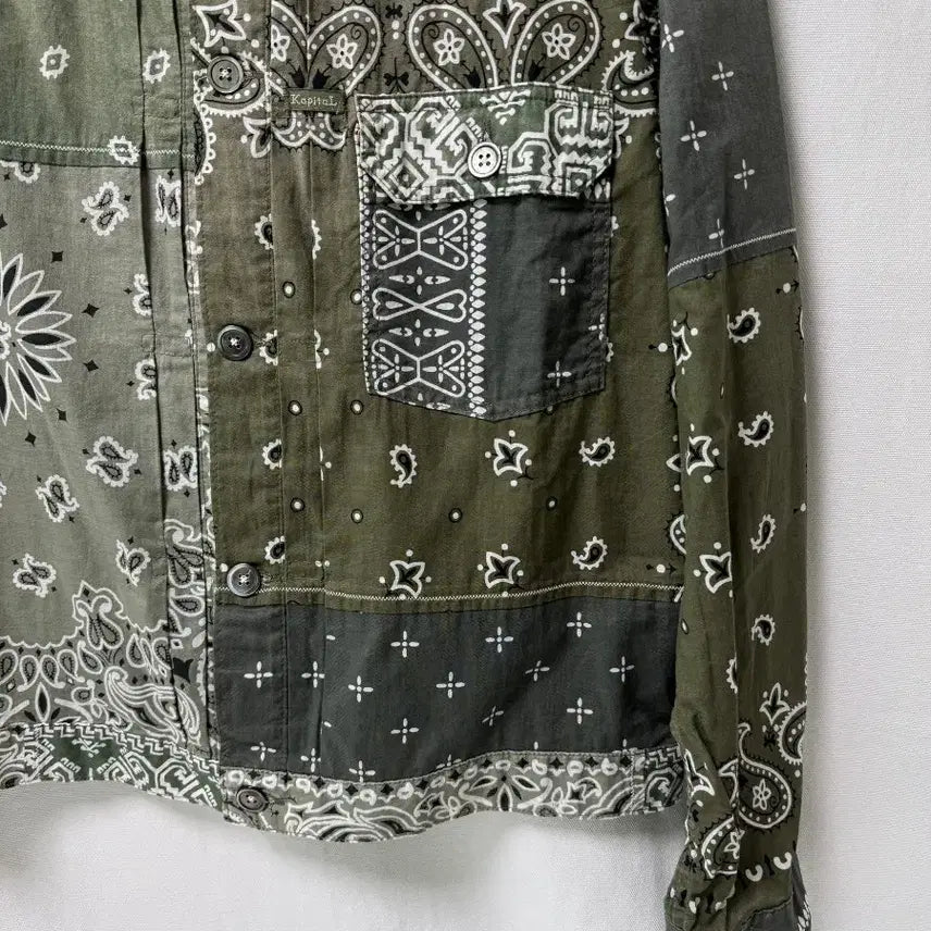 [BUNJANG] KAPITAL Bandana Jacket (Size 4) / KAPITAL 캐피탈 반다나 자켓 4사이즈