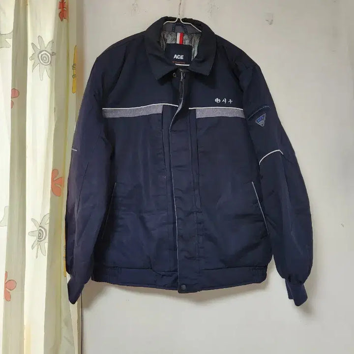 [BUNJANG] ACE Navy Work Jumper 2XL / ACE 네이비 작업 점퍼 유니폼 점퍼 2XL