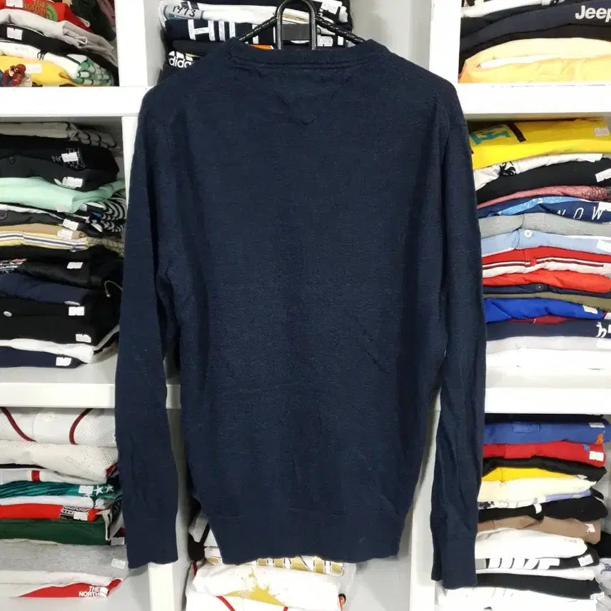 [BUNJANG] Tommy Hilfiger Navy Knit / 타미힐피거 네이비 95~100 니트