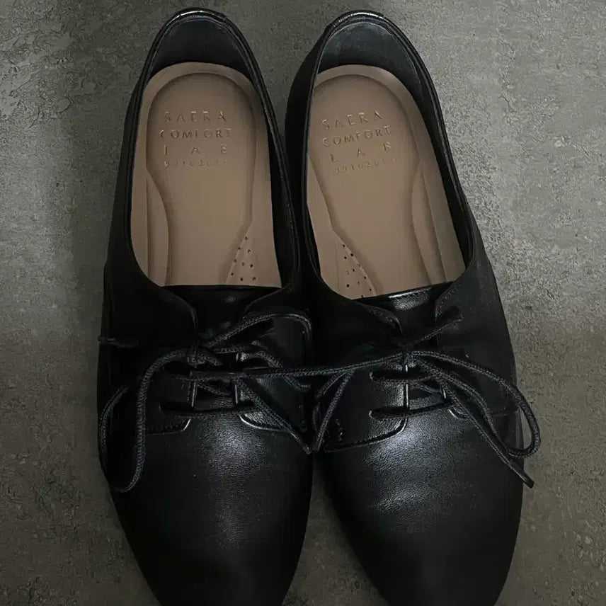 [BUNJANG] SAERA Comfort Black Oxford Shoes / SAERA 세라 컴포트 검정색 여성 구두 225