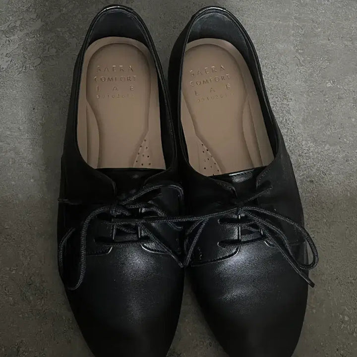[BUNJANG] SAERA Comfort Black Oxford Shoes / SAERA 세라 컴포트 검정색 여성 구두 225