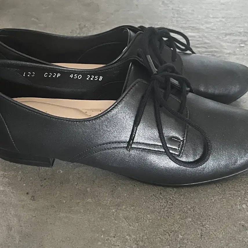 [BUNJANG] SAERA Comfort Black Oxford Shoes / SAERA 세라 컴포트 검정색 여성 구두 225