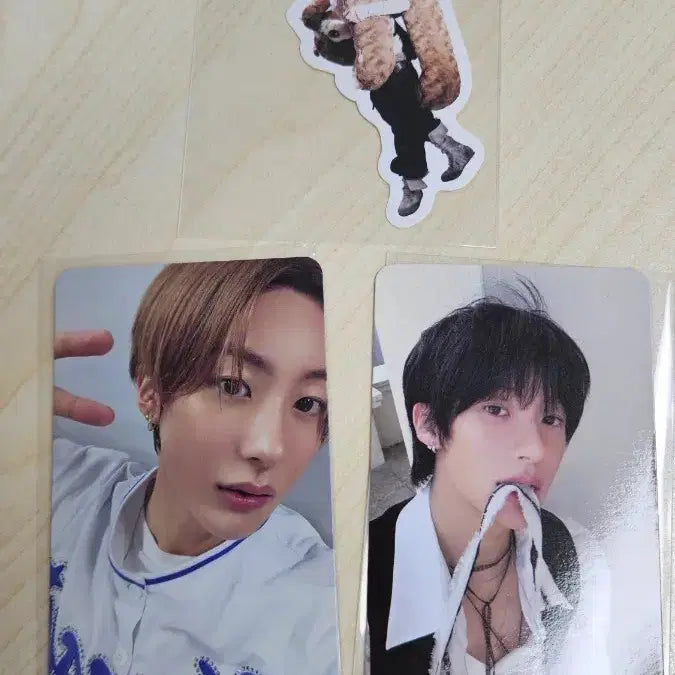 [BUNJANG] RIIZE Anton Photocard + Sticker Bundle Set / 라이즈 앤톤 포카 + 스티커 일괄