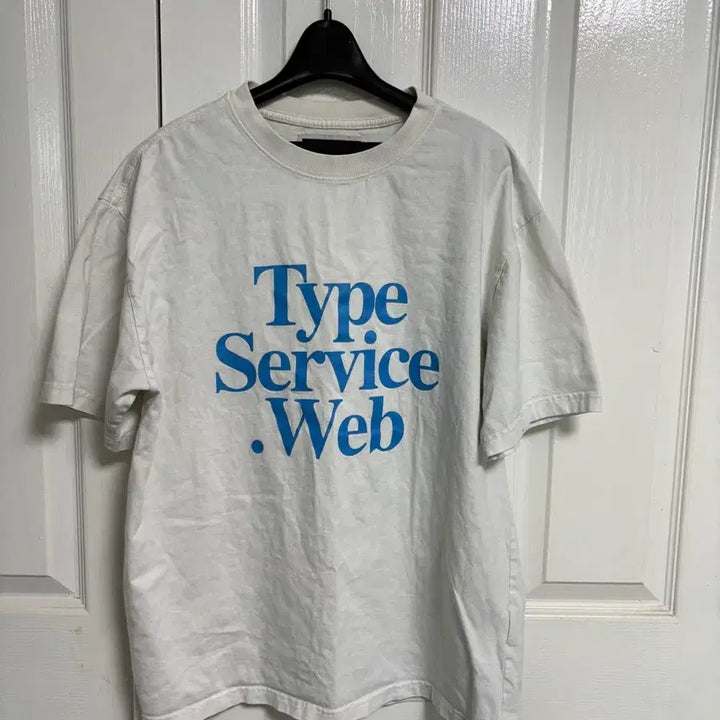 [BUNJANG] Type Service Web T-shirt / 타입서비스웹 반팔티