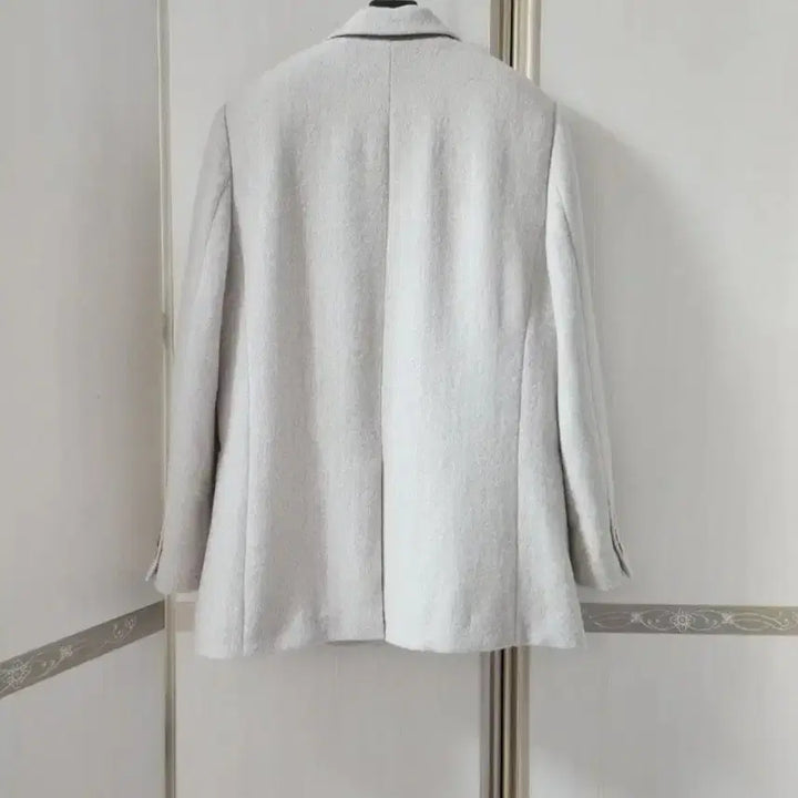 [BUNJANG] Time Alpaca Blend Herringbone Handmade Single Jacket / 한섬 타임 알파카블렌드 핸드메이드 싱글 자켓 헤링본 코트 재킷(새상품)