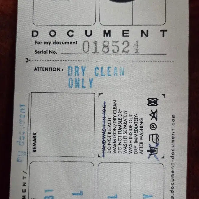 [BUNJANG] Document Wool Shirt Jacket L / 도큐먼트 울 셔츠형 자켓 L