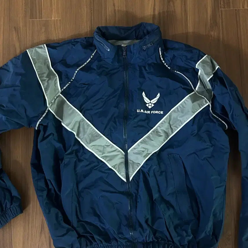 [BUNJANG] Vintage Air Force Windbreaker Jacket / 빈티지 바람막이 air force
