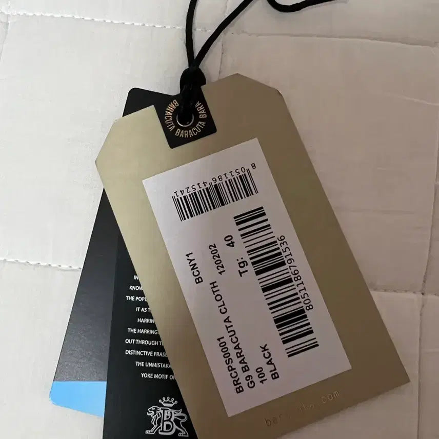 [BUNJANG] Baracuta G9 Black Jacket / 바라쿠타 G9 블랙 40사이즈