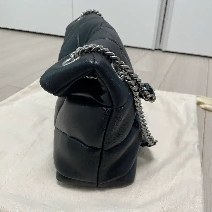 [BUNJANG] Puffer Bag Black Small / 푸퍼백 블랙 스몰