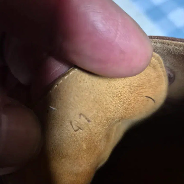 [BUNJANG] Hermes Brown Wingtip Shoes / 에르메스 브라운 남성 윙팁 구두