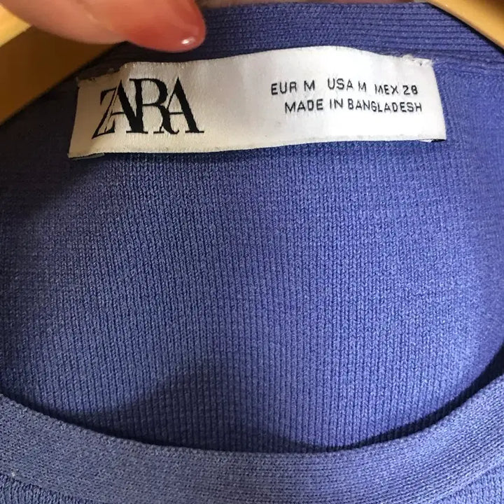 [BUNJANG] Zara Crop Knit Tank Top / Zara 크롭니트나시