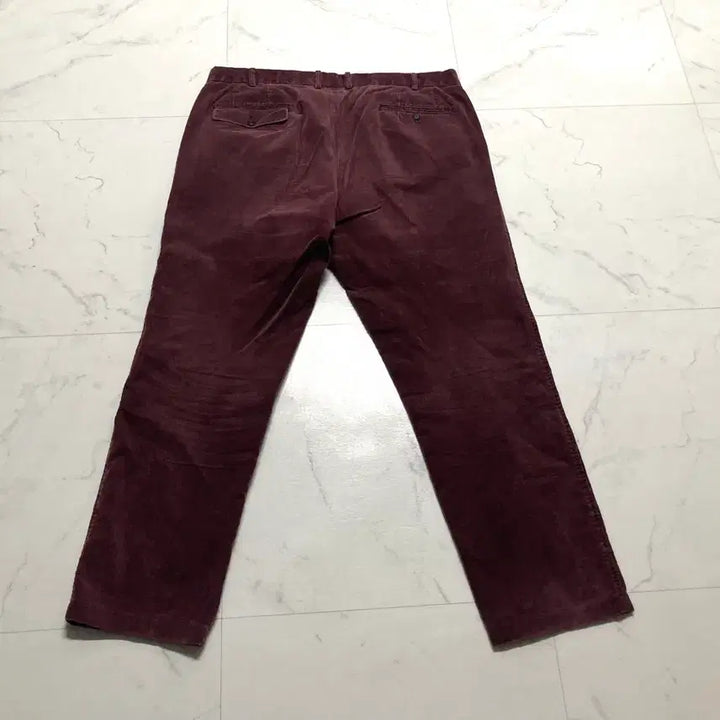 [SOLD OUT] (거의 새것)닥스 골프 버건디 코듀로이 팬츠 36-38